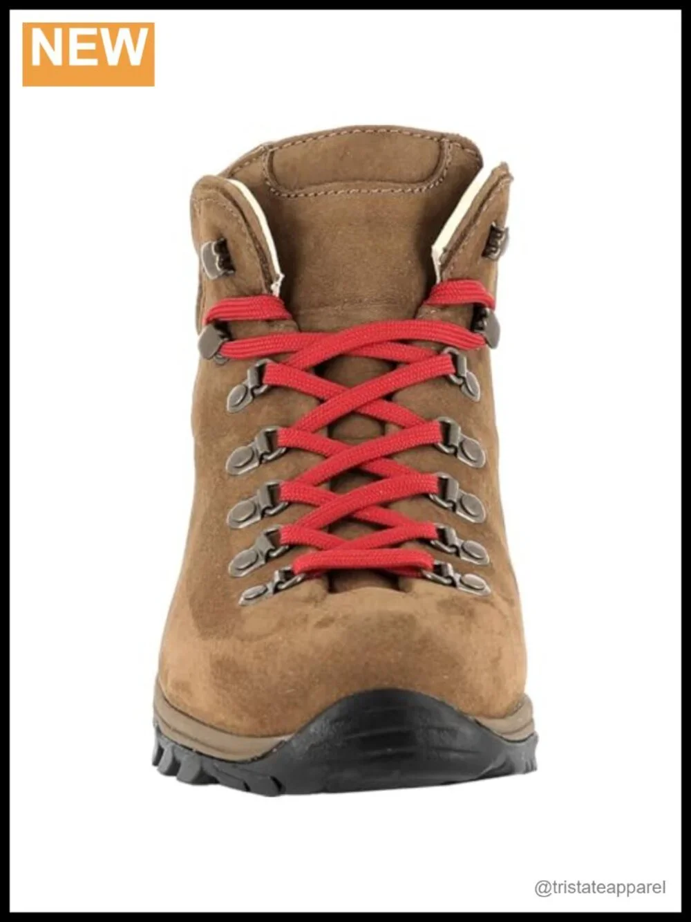 Waterproof Leather Hiking Boots Lace-Up Women's Outdoor Trekking